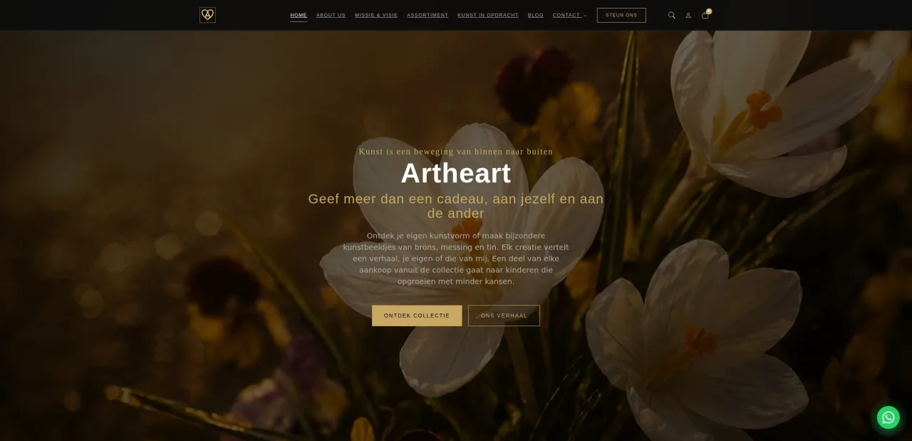 Website van Artheart