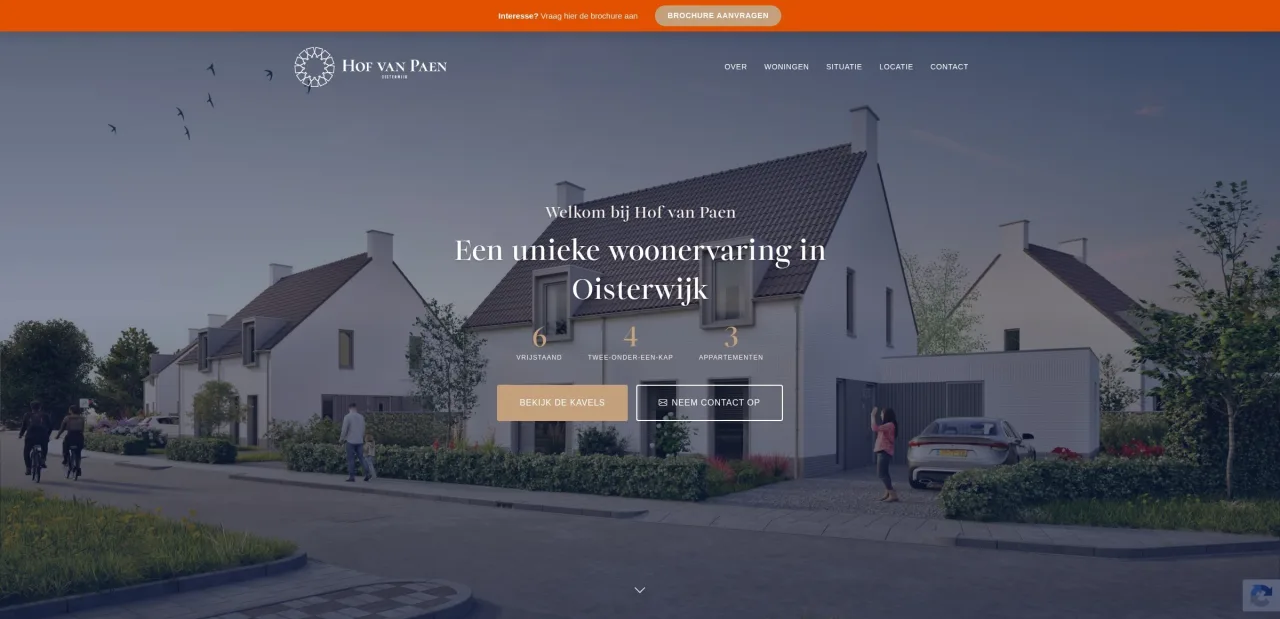 Website van Hof van Paen