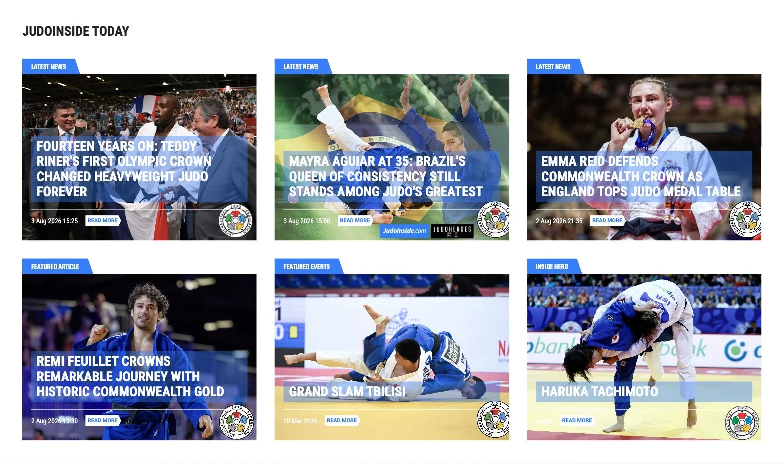 De vraag: scherm uit het project JudoInside